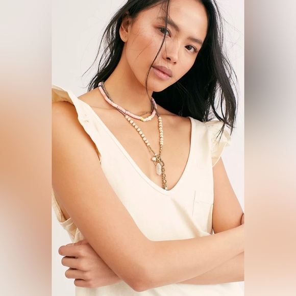 Free People Dress Women’s Small FP Beach Once Upon A Sea Midi Dress - Picture 2 of 11